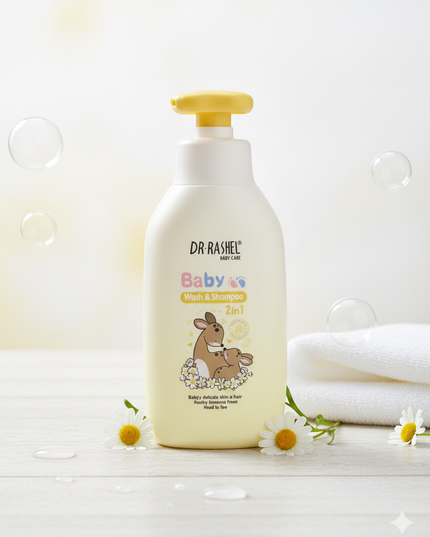 غسول وشامبو للأطفال