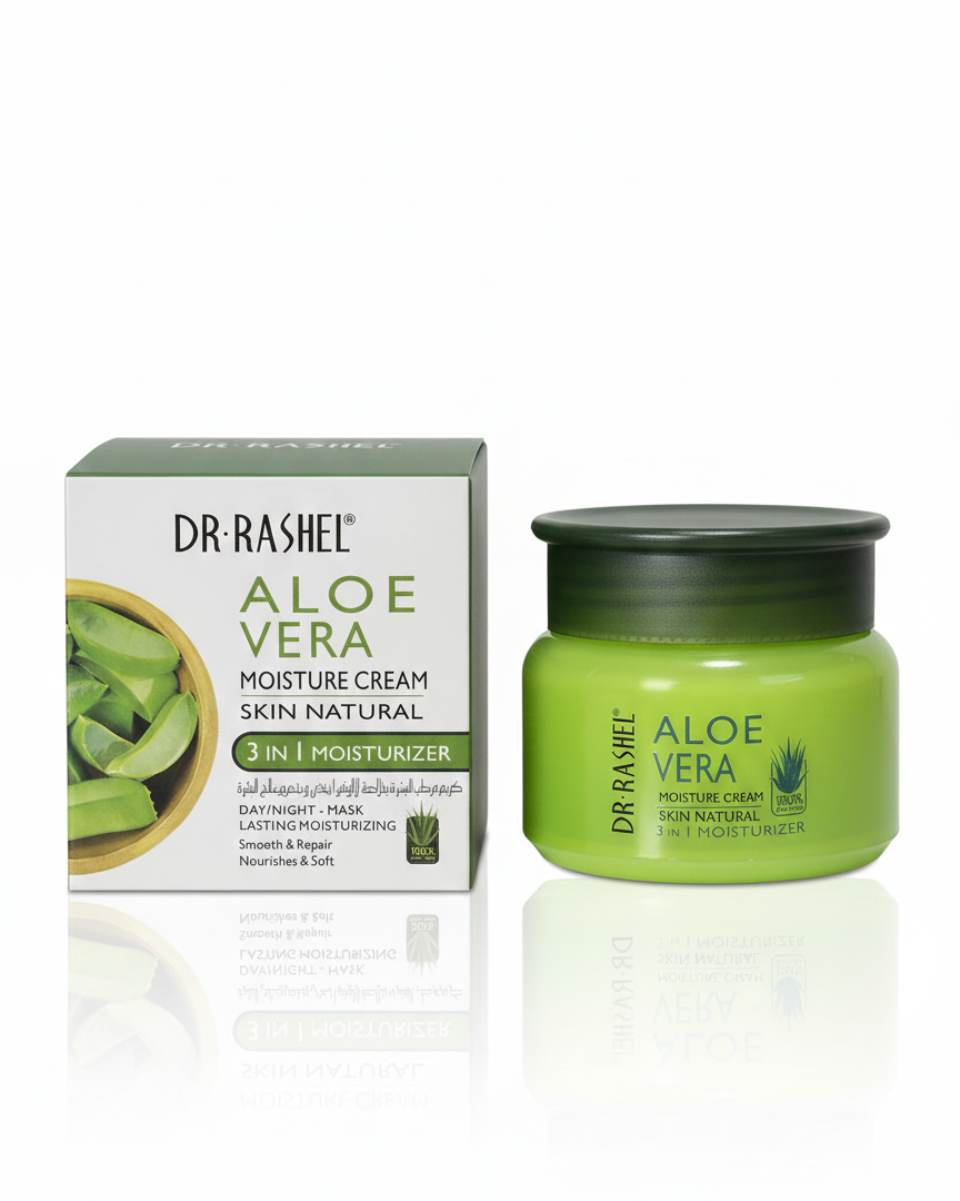 كريم ليلي ونهاري مرطب للبشرة بخلاصة الألوفيرا 3 في 1