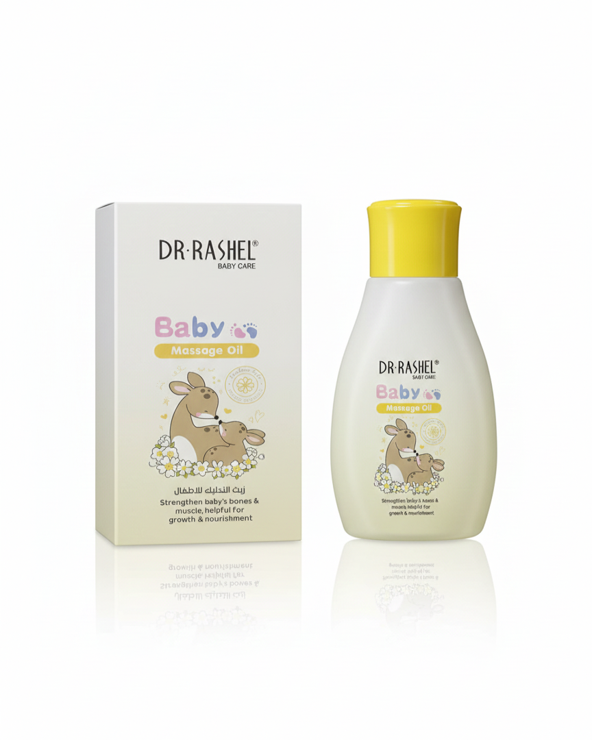 زيت تدليك للأطفال بخلاصة الآذريون