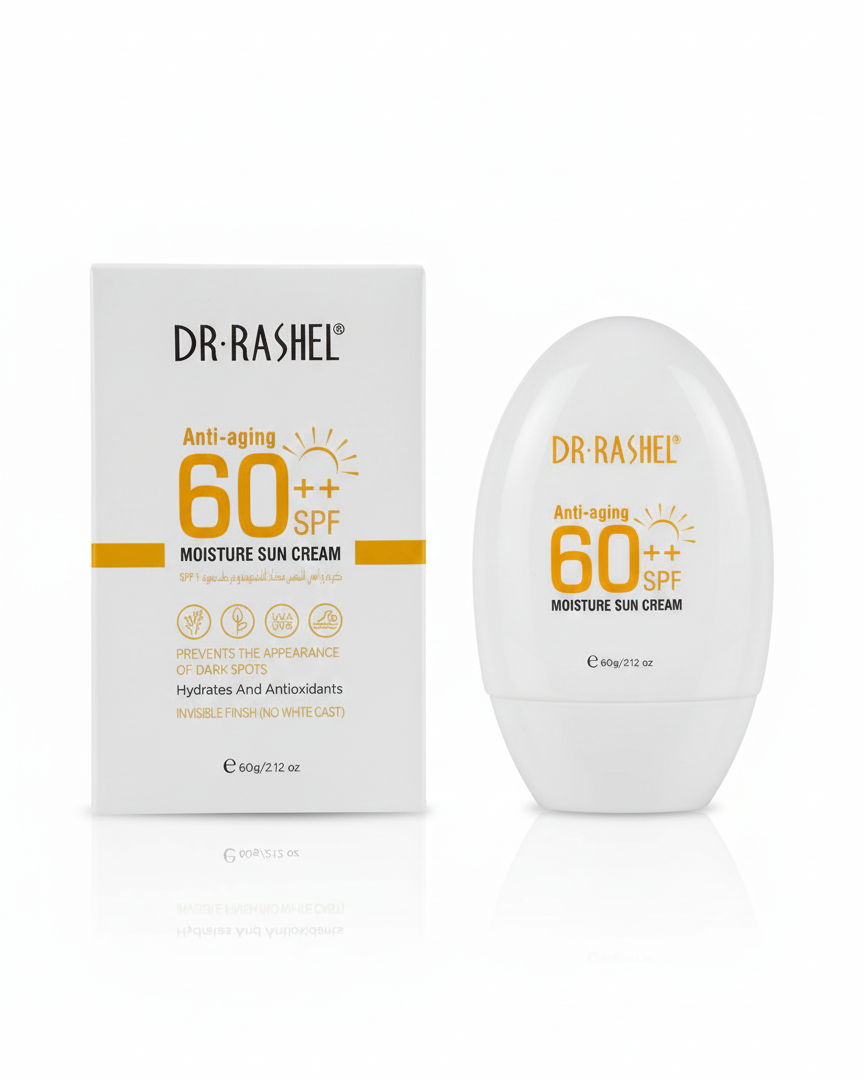 كريم واقي شمس مرطب ومضاد للشيخوخة حماية 60