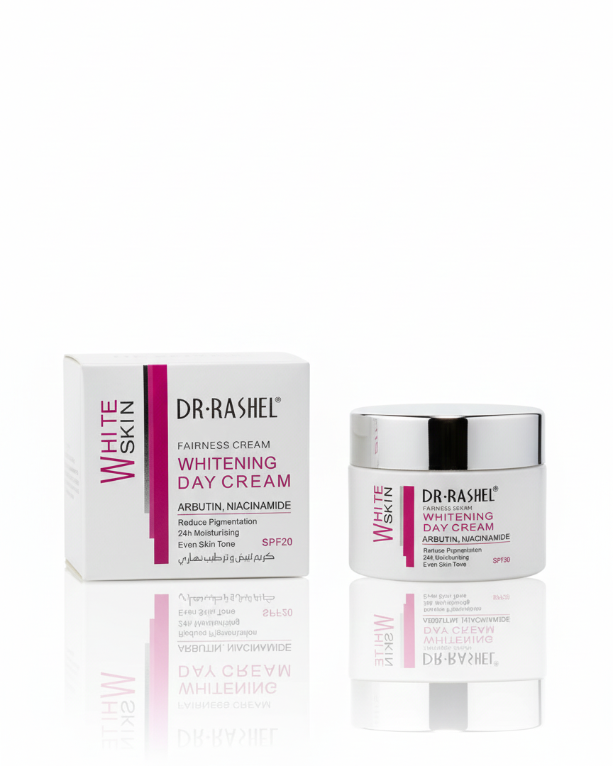 كريم تبييض وترطيب نهاري بالأربوتين والنياسيناميد