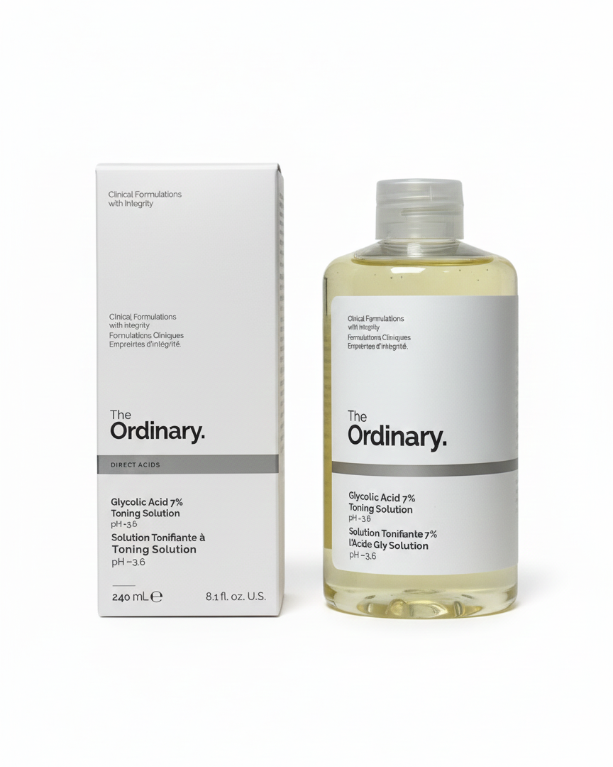 تونر مُقشر  بحمض الجليكوليك بنسبة 7% من ذا اورديناري - 240 مل