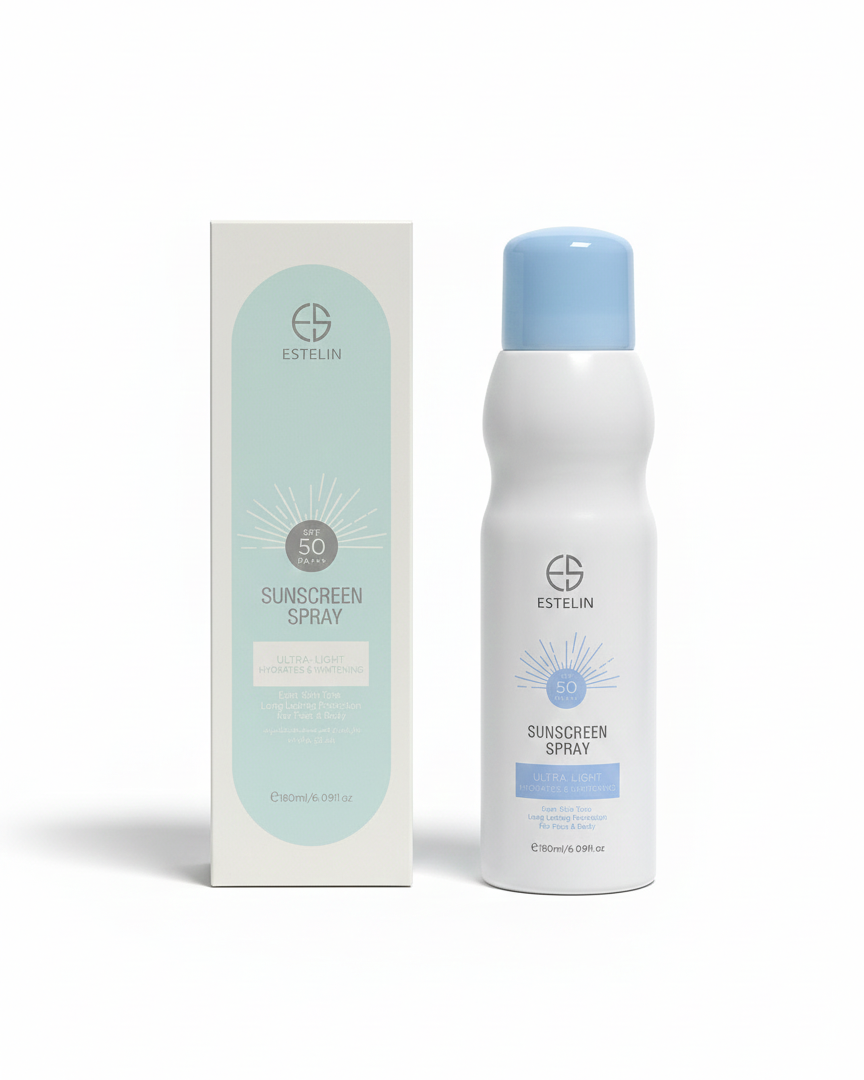 بخاخ واقي شمس خفيف لترطيب وتفتيح البشرة