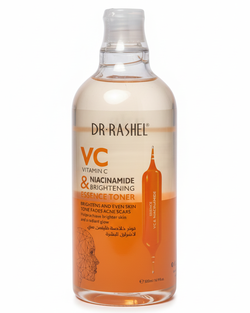 تونر تفتيح بفيتامين سي + نياسيناميد من دكتور راشيل – 500 مل